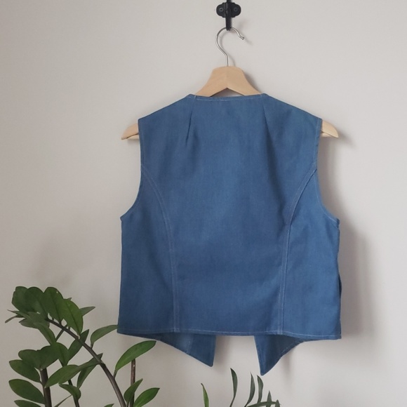 Vintage Denim Vest - Picture 5 of 5